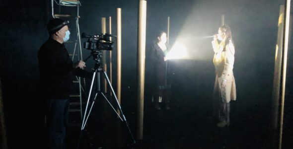 Helena Demetrius und Kamera